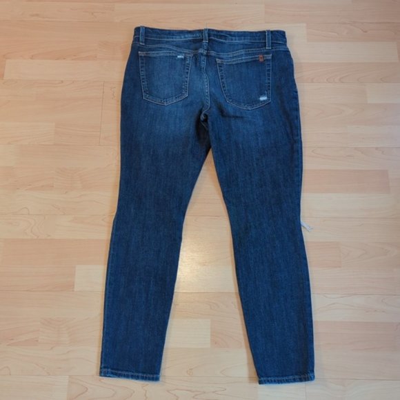 Joe’s Jeans Distressed Ripped Knee Aveline Skinny Ankle Jeans 31W - Picture 6 of 12